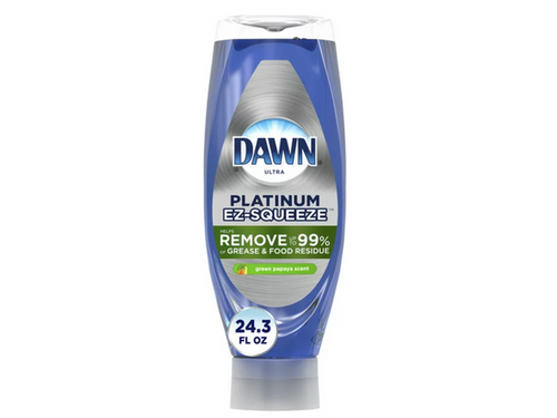 Dawn Platinum Green Papaya Scent 718 ml - Płyn do mycia naczyń 