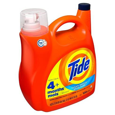  Tide Clean Breeze 4,31 l 100 prań - Uniwersalny żel do prania tkanin