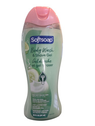 Softsoap Body Wash & Shave Gel 591 ml - Nawilżający żel do mycia ciała