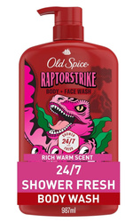 Old Spice Raptorstrike Body + Face Wash 987 ml- Żel do mycia ciała i twarzy dla mężczyzn