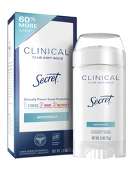 Secret Clinical Soft Solid Waterproof 73 g - Antyperspirant w sztyfcie dla kobiet