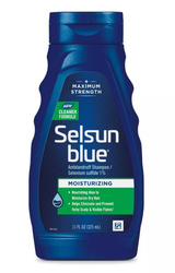 Selsun Blue Moisturizing 325 ml - Leczniczy szampon przeciwłupieżowy.