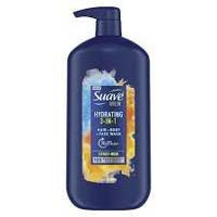 Suave MEN Hydrating 3-IN-1 Citrus & Musk Hair + Body + Face Wash 887 ml - Żel do mycia ciała , włosów i twarzy 3 w 1.