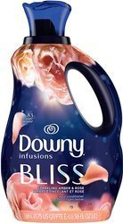 Downy Infusions Sparkling Amber & Rose 1,66 l 83 płukania - Płyn do płukania tkanin