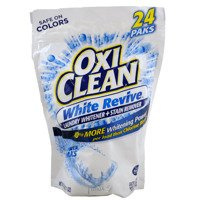 Oxi Clean White Revive 600 g 24 szt. - Kapsułki do prania białych i jasnych tkanin