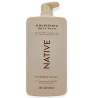 NATIVE Nourishing Body Wash Coconut & Vanilla 1,06 l - Odżywczy żel pod prysznic