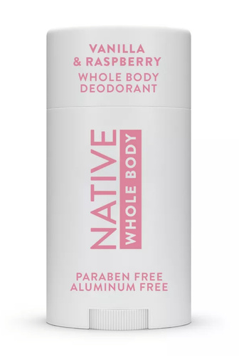 Native Vanilla & Raspberry 75 g - Dezodorant w sztyfcie dla kobiet