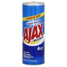 Ajax with Bleach 595 g - Proszek do czyszczenia 