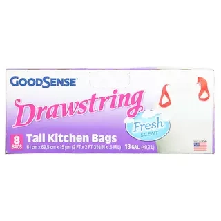 GoodSense Tall Kitchen Bags Fresh Scent 6 szt. - Worki na śmieci