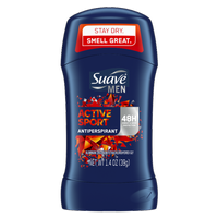 Suave Men Active Sport 39 g - Antyperspirant w sztyfcie dla mężczyzn