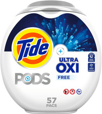  Tide Ultra OXI 57 szt. - Uniwersalne kapsułki  do prania tkanin