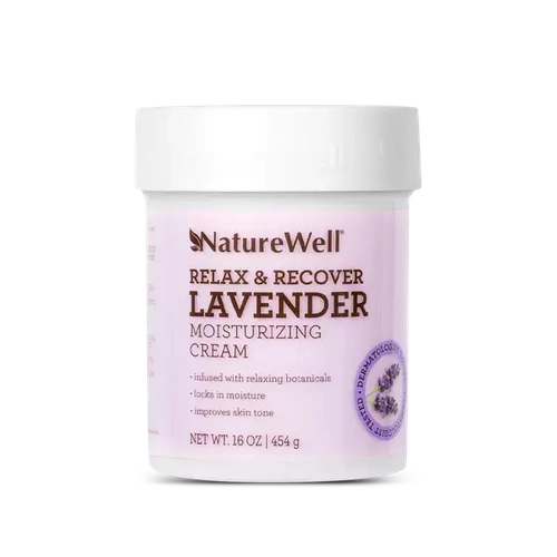 NatureWell Relax & Recover Lavender 454 g - Nawilżający krem do twarzy