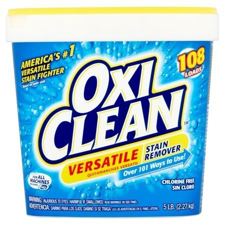 Oxi Clean Max Efficiency 2,27 kg 108 prań - Uniwersalny odplamiacz w proszku 