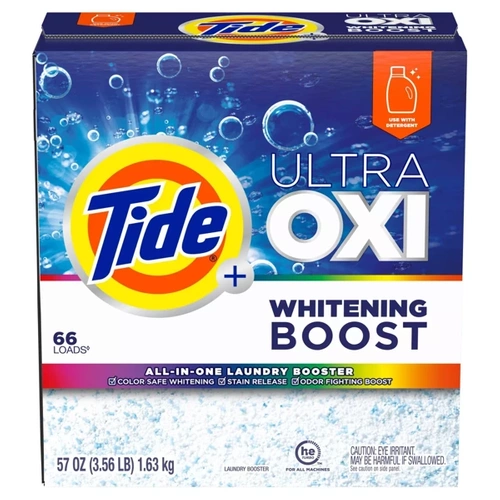  Tide Ultra OXI + Whitening Boost 1,63 kg 66 prań - Uniwersalny proszek do prania