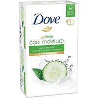 Dove Go Fresh Cool Moisture 6 X 90 g - Mydło w kostce