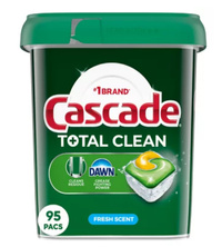 Cascade Total Clean Fresh Scent 95 szt. - Kapsułki do zmywarki