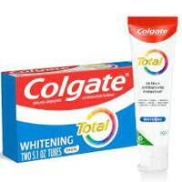 Colgate Total Whitening 2 x 144 g - Pasta do zębów