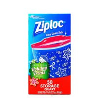 Ziploc Holiday Treats 50 szt. - Torebki do przechowywania łakoci