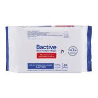 Bactive Disinfectant Wipes 80 szt.- Chusteczki dezynfekujące