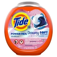 Tide Power Pods Downy April Fresh 32 szt. - Uniwersalne kapsułki do prania tkanin