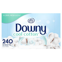 Downy Cool Cotton  240 szt. - Chusteczki zapachowe do suszarek