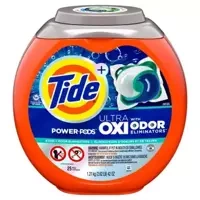 Tide Ultra OXI Odor Eliminators 48 szt. - Uniwersalny kapsułki do prania tkanin