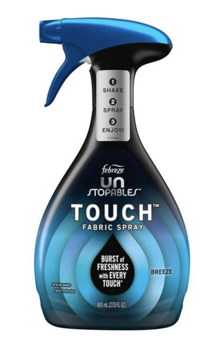 Febreze Un Stopables Touch Fabric Spray Breeze 800 ml - Odświeżacz do tkanin