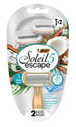 BIC Soleil 5 Escape 2 szt. - Zestaw maszynek do golenia dla kobiet