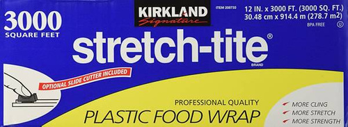 Kirkland Stretch-Tite Plastic Food Wrap - Folia do żywności