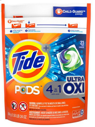 Tide 4in1 Ultra Oxi 23 szt. - Kapsułki do prania tkanin