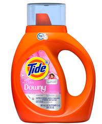 Tide Downy April Fresh 21 prań 887 ml - Skoncentrowany, uniwersalny żel do prania tkanin