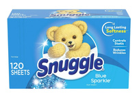 Snuggle Blue Sparkle 120 szt. - Chusteczki do suszarki
