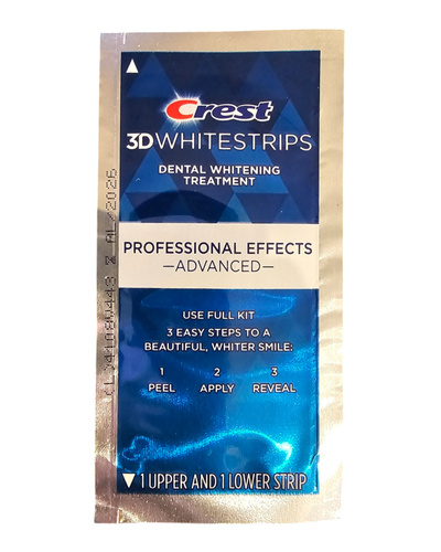 Crest 3D Whitestrips Professional Efects ADVANCED 2 szt. - Paski wybielające do zębów