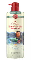 Old Spice Gentle Men's Exfoliating Body Wash Sandalwood + Aloe Vera 768 ml - Złuszczający żel pod prysznic dla mężczyzn