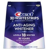 Crest 3D  Whitestrips Anti-Aging Whitener 2 szt.    - Paski wybielające do zębów