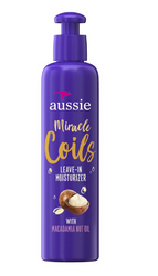 Aussie Miracle Coils Leave-In Moisturizer 251 ml - Krem do codziennej pielęgnacji kręconych włosów