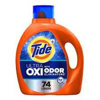 Tide Ultra OXI Odor Eliminators 3,4 l 74 prania - Uniwersalny żel do prania tkanin