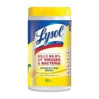 Lysol Lemon & Lime Blossom 80 szt. - Chusteczki do czyszczenia 