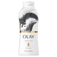 Olay Cleansing Infusion Hydrating Glow Body Wash Charcoal and Mint 650 ml - Żel pod prysznic