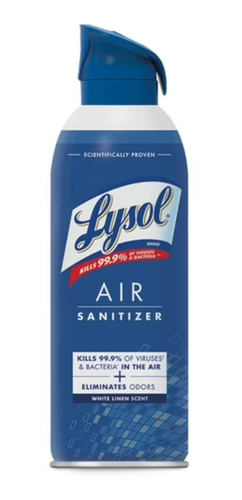 Lysol Air Sanitizer White Linen Scent 340 g - Spray odkażający