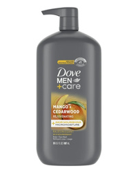 Dove Men+Care Mango + Cedarwood 887 ml - Żel do mycia ciała i twarzy dla mężczyzn