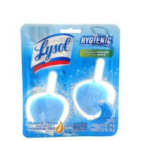 Lysol Hygienic Automatic Toilet Cleaner Atlantic Fresh 2 X 40 g - Zawieszka do toalety