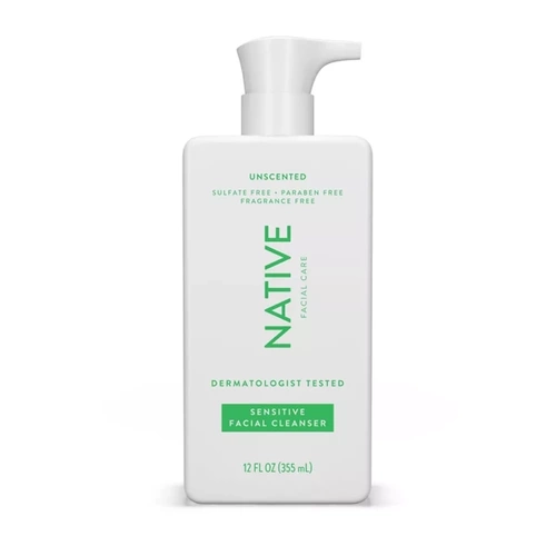 NATIVE Facial Care Unscented 355 ml - Bezzapachowy płyn do czyszczenia twarzy