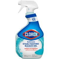 Clorox Bathroom Stain- Fighting Bleach Gel 887 ml - Wybielający spray do powierzchni łazienkowych