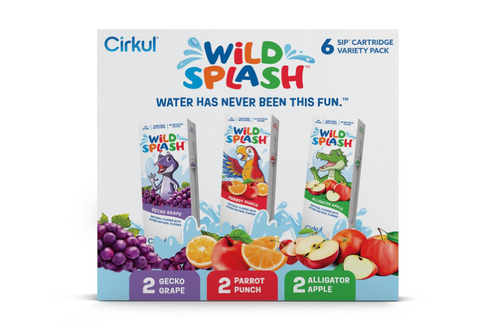 Cirkul Wild Splash 6 szt. - Zestaw wkładów do kubka Cirkul StrawSip Tumbler