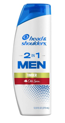 Head & Shoulders Men 2 in 1 Old Spice Timber 370 ml - Szampon przeciwłupieżowy i balsam do włosów 2 w 1 dla mężczyzn
