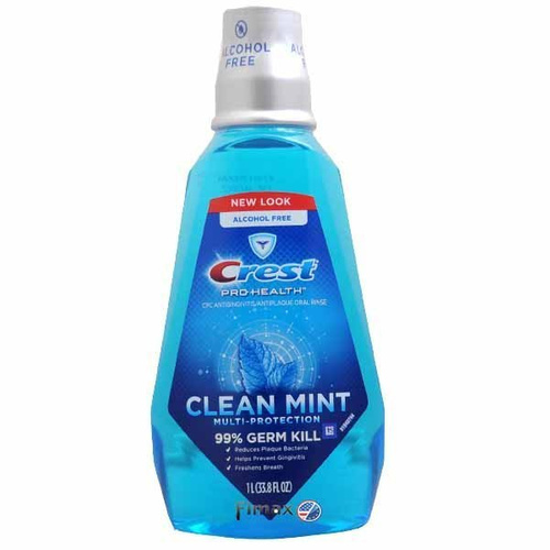 Crest Pro Health Clean Mint  1 l - Płyn do płukania jamy ustnej