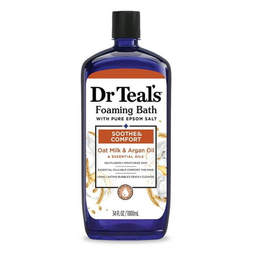 Dr Teal's Foaming Bath Soothe & Comfort 1000 ml - Płyn do kąpieli