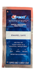 Crest 3D  Whitestrips Enamel Safe 2 szt. - Paski wybielające do zębów