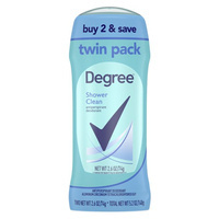 Zestaw 2 x Degree Shower Clean 74g - Antyperspirant w sztyfcie